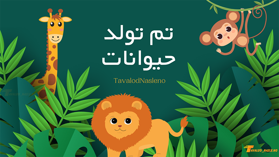 تم تولد حیوانات جنگل